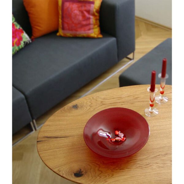 Couchtisch Holz oval